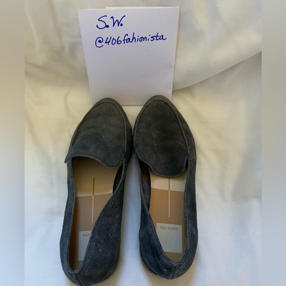 Gorgeous Gray Dolce Vita Suede Loafers - Picture 4 of 7